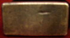 5 ounce (oz) Engelhard Silver Bar, 6-Digit, Bull Logo, Poured, Reverse