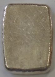 1 ounce (oz) Engelhard Australia Siver Bar, Poured, Reverse